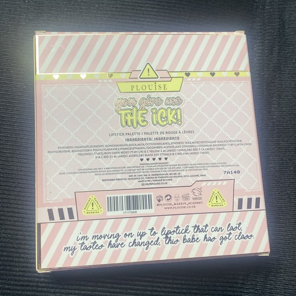 Plouise “ you give me the ick” lipstick palette - Picture 4 of 4
